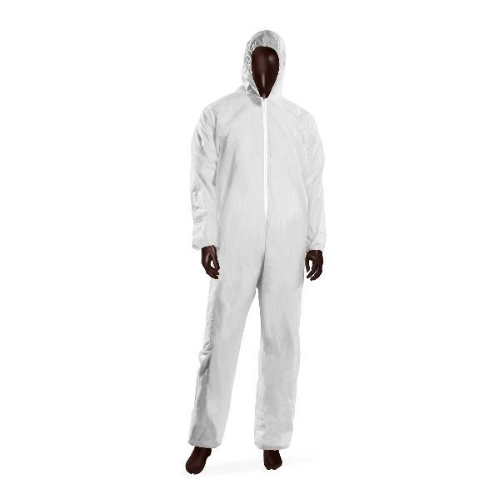 AJSIA CF50 TUTA HOOD 40 BIANCO 3XL